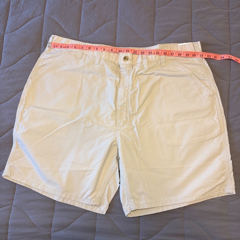 Carhartt NWT B145 Classic Canvas Short Khaki Waist 44 - Picture 6 of 9
